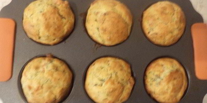 Рецепт маффинов со слабосоленой семгой