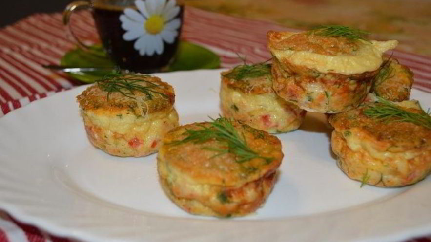 Рецепт омлетных маффинов