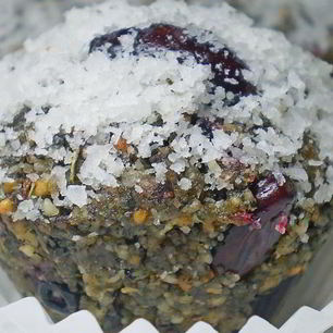 Рецепт Ореховых маффинов с ягодами