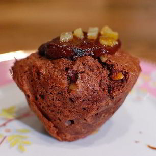 Рецепт Шоколадна-апельсиновых маффины