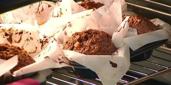 Рецепт шоколадна-апельсиновых маффины