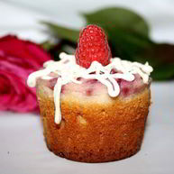 Рецепт Творожных маффинов с малиной