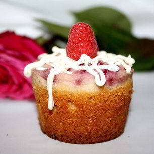 Рецепт Творожных маффинов с малиной