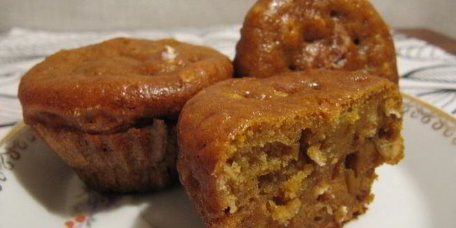 Рецепт тыквенных маффинов с пряностями