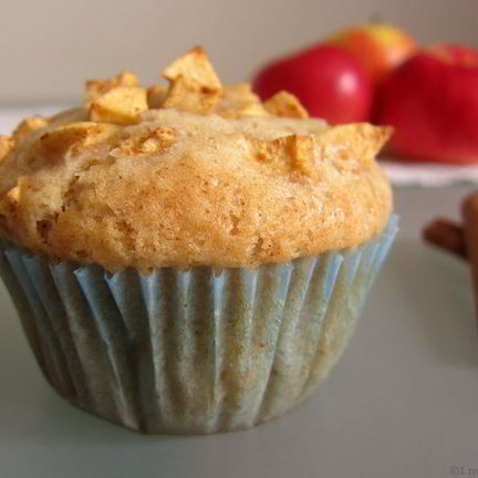Рецепт Яблочных маффинов без яиц