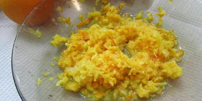 Рецепт апельсинового манника