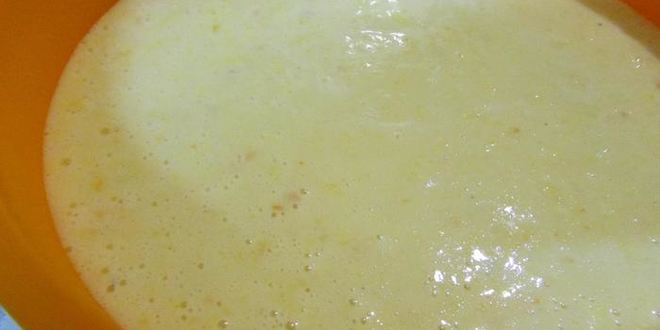 Рецепт апельсинового манника