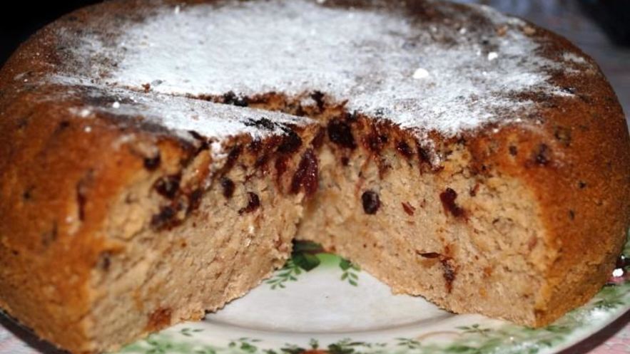 Рецепт быстрого пирога манник с вареньем