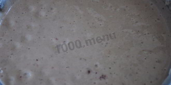 Рецепт быстрого пирога манник с вареньем