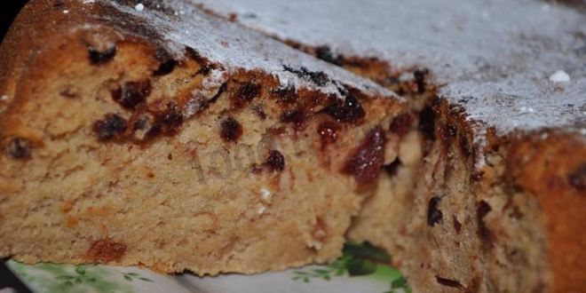 Рецепт быстрого пирога манник с вареньем