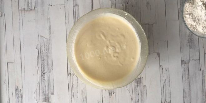 Рецепт манника без молока на сметане