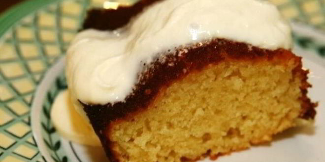 Рецепт манника по-гречески с йогуртом