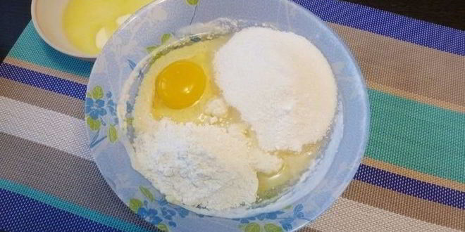 Рецепт манника с шоколадом и миндалем