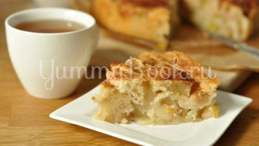 Рецепт манника с яблоками