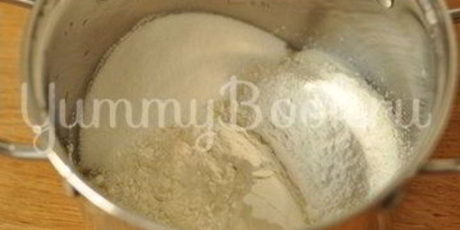 Рецепт манника с яблоками