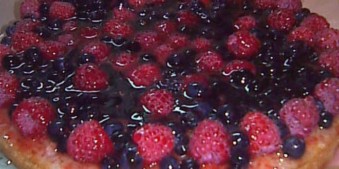 Рецепт манника с ягодами