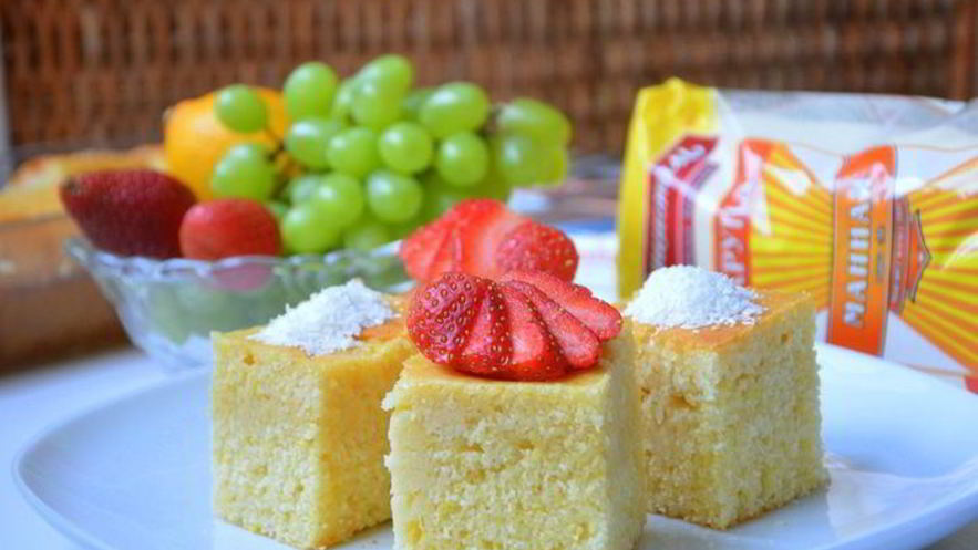 Рецепт манника в медовом сиропе