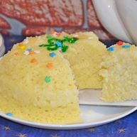 Рецепт Манника в микроволновке на кефире быстро и вкусно