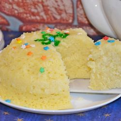 Рецепт Манника в микроволновке на кефире быстро и вкусно