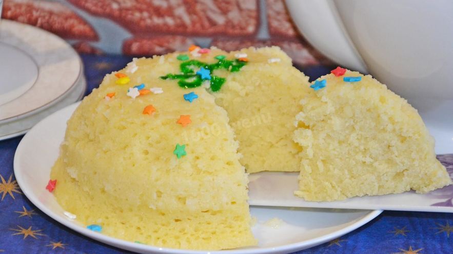 Рецепт манника в микроволновке на кефире быстро и вкусно