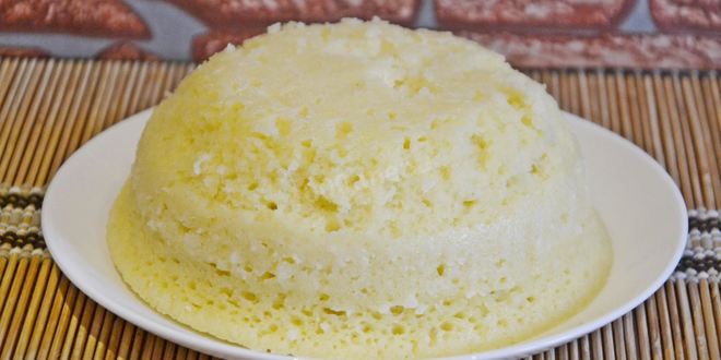 Рецепт манника в микроволновке на кефире быстро и вкусно