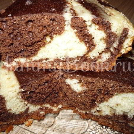 Рецепт Манника зебра в мультиварке