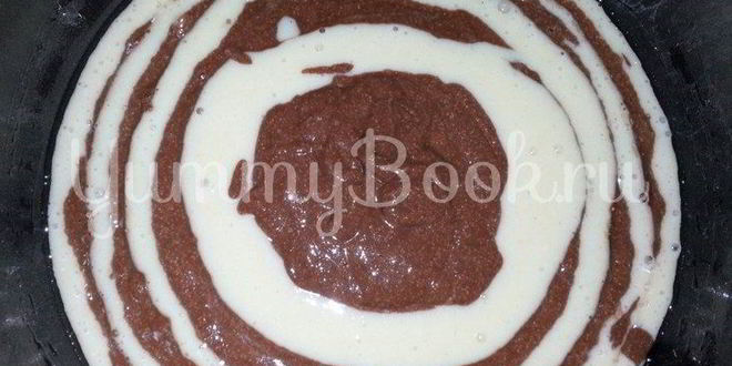 Рецепт манника зебра в мультиварке