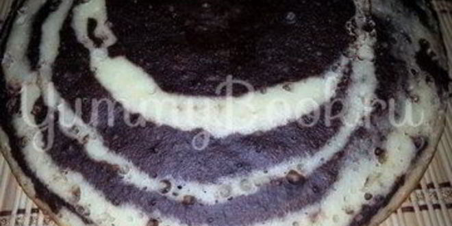 Рецепт манника зебра в мультиварке