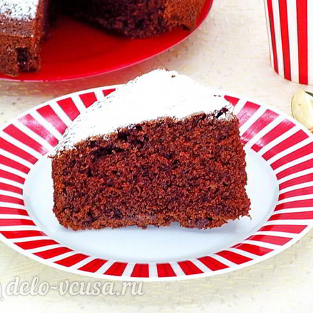 Рецепт Шоколадного манника на сметане