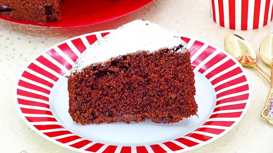 Рецепт шоколадного манника на сметане