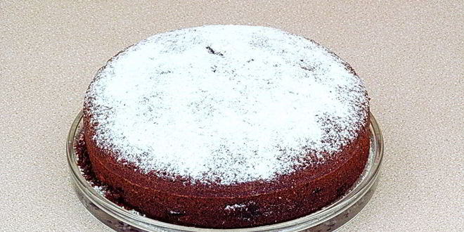 Рецепт шоколадного манника на сметане