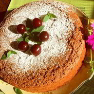 Рецепт Шоколадного манника с вишней