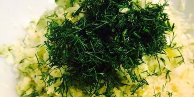 Рецепт капустна-кабачковых оладьи на кефире