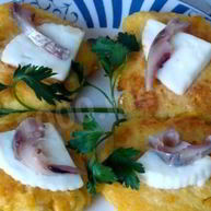 Рецепт Кукурузных оладий с сыром Моцарелла