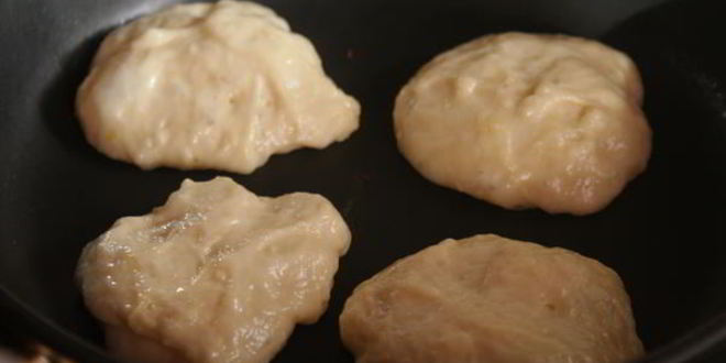 Рецепт лимонных дрожжевых оладий