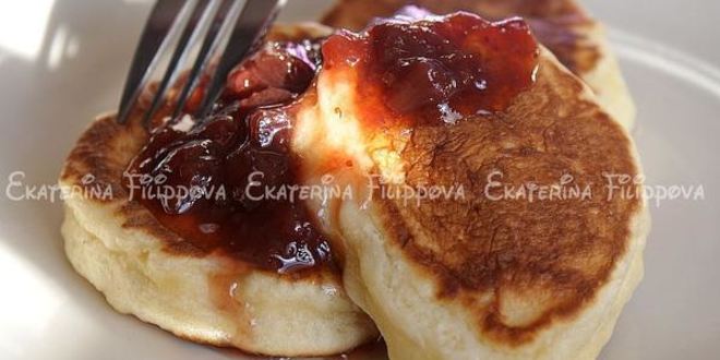 Рецепт лимонных дрожжевых оладий