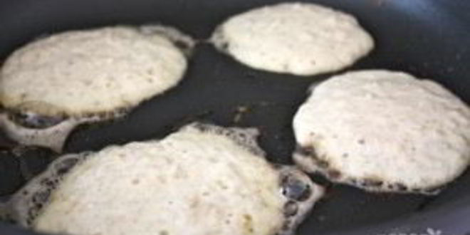 Рецепт оладушек из овсянки