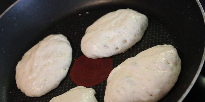 Рецепт оладушек постных