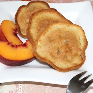 Рецепт Оладушек с персиками