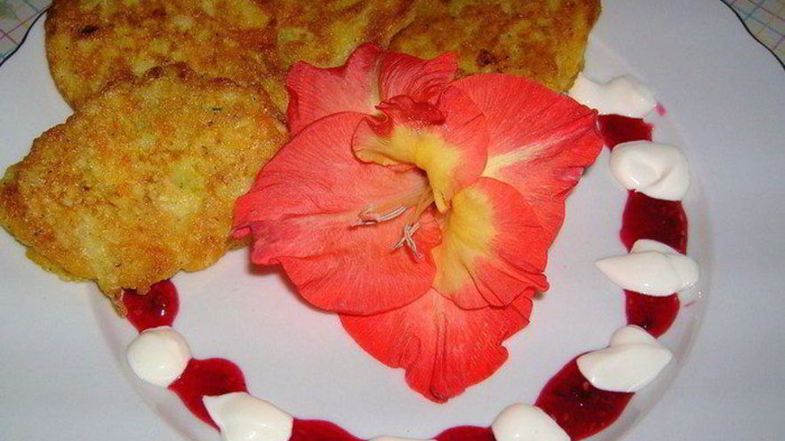 Рецепт оладушек с яблоками, кабачками и тыквой