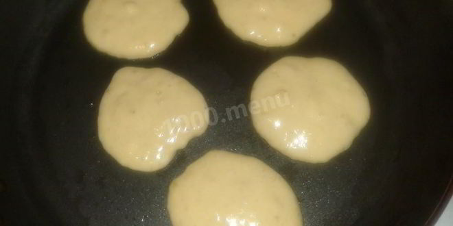 Рецепт оладий бананза