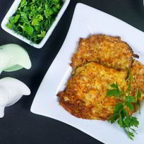 Рецепт Оладий диетических из кабачков