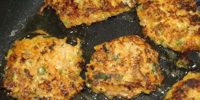 Рецепт оладий из батата с творогом и зеленью