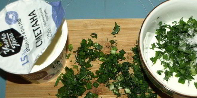 Рецепт оладий из батата с творогом и зеленью