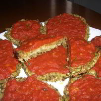 Рецепт Оладий из цукини с творожной начинкой