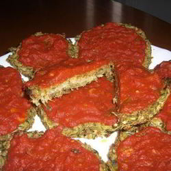 Рецепт Оладий из цукини с творожной начинкой