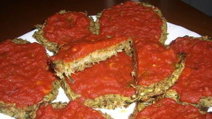 Рецепт Оладий из цукини с творожной начинкой