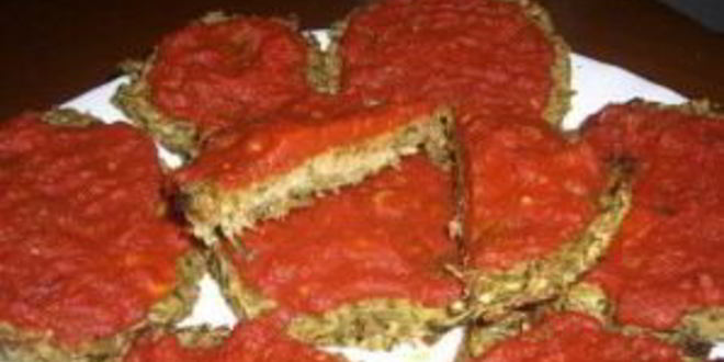 Рецепт оладий из цукини с творожной начинкой