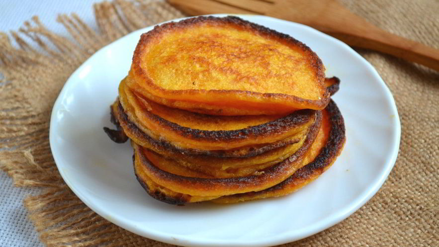 Рецепт оладий из тыквы в мультиварке