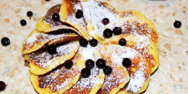 Рецепт оладий на йогурте